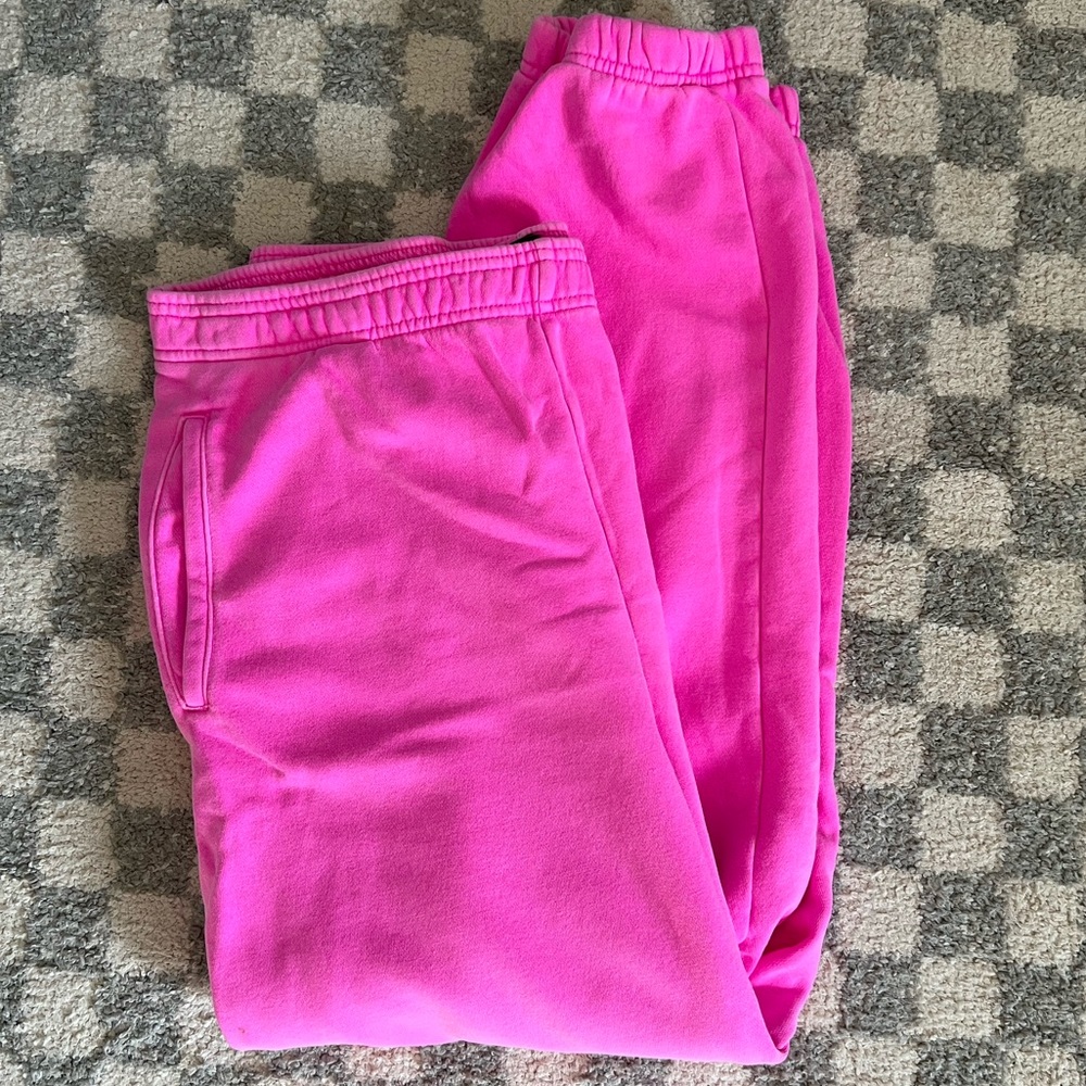 Gap Sweatpants Hot Pink Large Like New